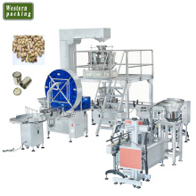 Grain Automatic Can Nuts Snacks Granule Ferming Machine PEEDE